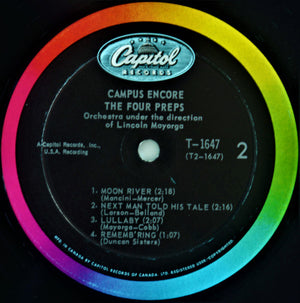 The Four Preps - Campus Encore Vinyl Record