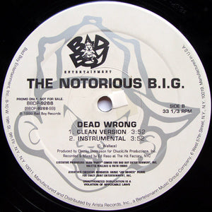 Notorious B.I.G. - Dead Wrong