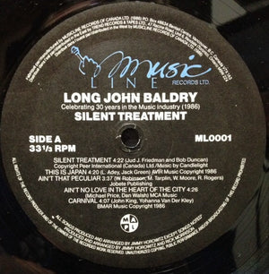 Long John Baldry - Silent Treatment - 1986