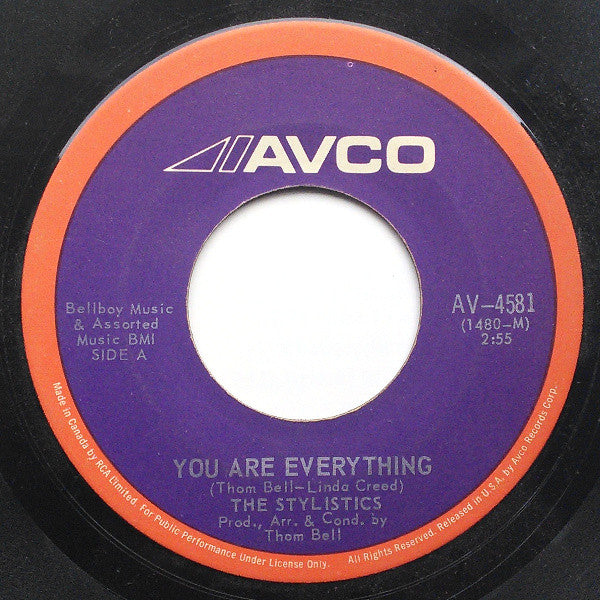 Stylistics, The - You Are Everything - 1972