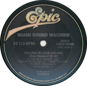Miami Sound Machine - Falling In Love (Uh-Oh) Vinyl Record