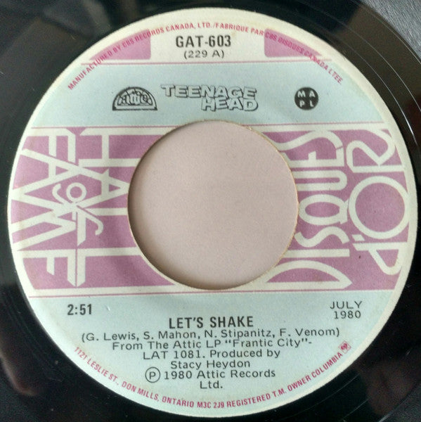 Teenage Head - Somethin' On My Mind