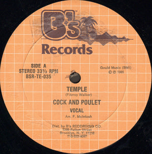 Temple - Cock And Poulet - 1985
