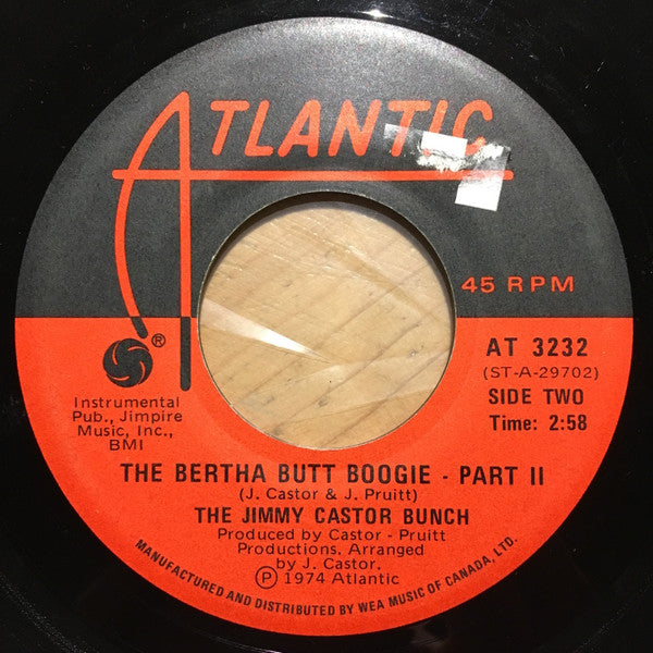 The Jimmy Castor Bunch - The Bertha Butt Boogie