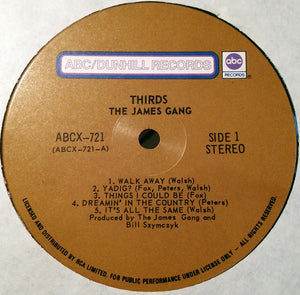 James Gang - Thirds