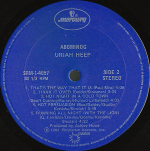 Uriah Heep - Abominog - 1982