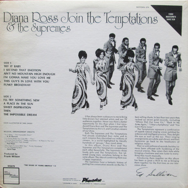 Supremes, The Join Temptations, The - Diana Ross & The Supremes Join The Temptations - 1968