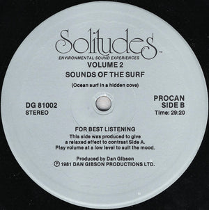 Dan Gibson - Solitudes - Environmental Sound Experiences Volume Two - 1981