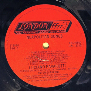 Luciano Pavarotti - O Sole Mio Favorite Neapolitan Songs - 1979