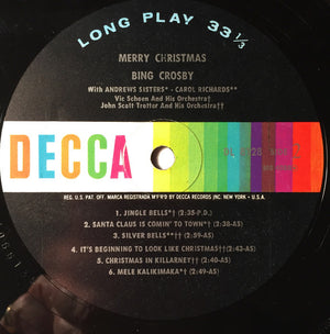 Bing Crosby - Merry Christmas - 1960