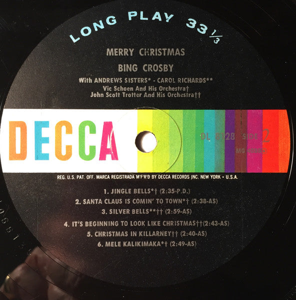 Bing Crosby - Merry Christmas - 1960