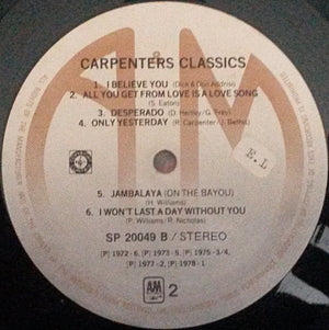 Carpenters - Classics