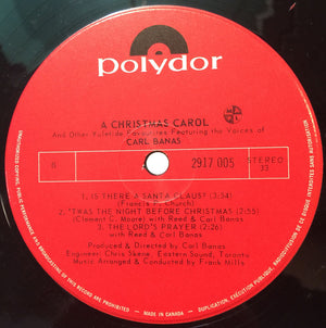 Carl Banas - Charles Dickens' A Christmas Carol - 1971