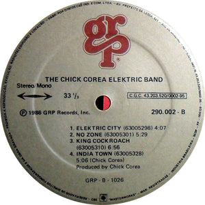 Chick Corea Elektric Band, The - The Chick Corea Elektric Band - 1986
