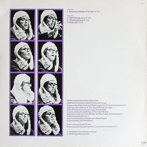 Peter Cook - Here Comes The Judge - 1979