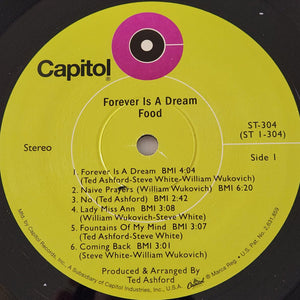 Food - Forever Is A Dream - 2006