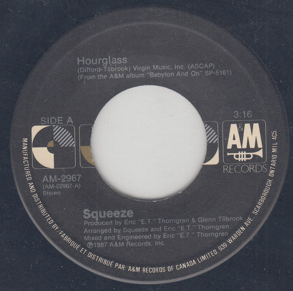 Squeeze - Hourglass - 1987