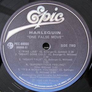 Harlequin - One False Move - 1982
