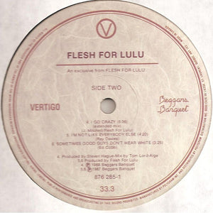 Flesh For Lulu - Time And Space / Decline And Fall - 1989