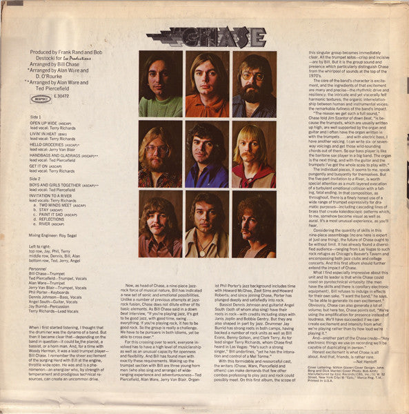 Chase - Chase - 1971