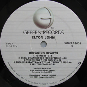 Elton John - Breaking Hearts