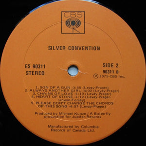 Silver Convention - Silver Convention Vinyl Record