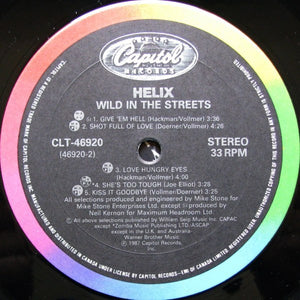 Helix (3) - Wild In The Streets