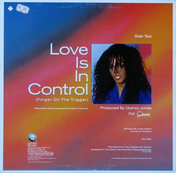 Donna Summer - Love Is In Control (Finger On The Trigger) - 1982