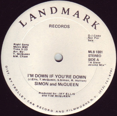 Simon & McQueen - I'm Down If You're Down -
