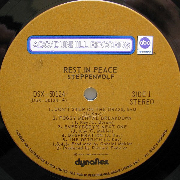 Steppenwolf - Rest In Peace