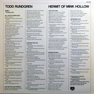 Todd Rundgren - Hermit Of Mink Hollow