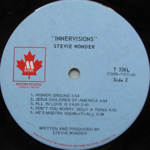 Stevie Wonder - Innervisions - 1974