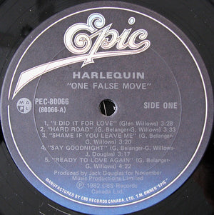 Harlequin - One False Move - 1982