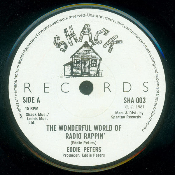 Eddie Peters - The Wonderful World Of Radio Rappin' - 1981