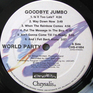 World Party - Goodbye Jumbo - 1990