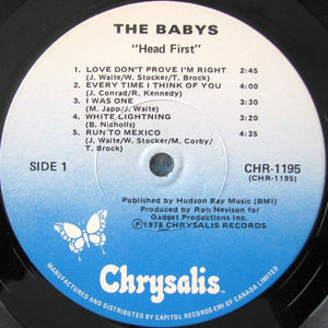 Babys, The - Head First - 1979