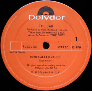 Jam, The - Town Called Malice / Precious - 1982