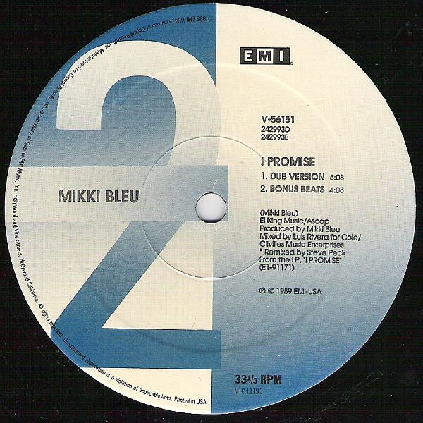 Mikki Bleu - I Promise
