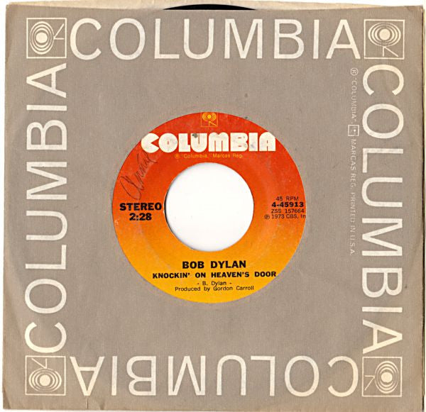 Bob Dylan - Knockin' On Heaven's Door