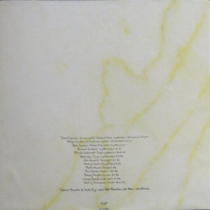 David Sylvian - Brilliant Trees - 1984