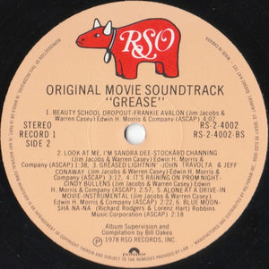 Various - Grease (The Original Soundtrack From The Motion Picture)