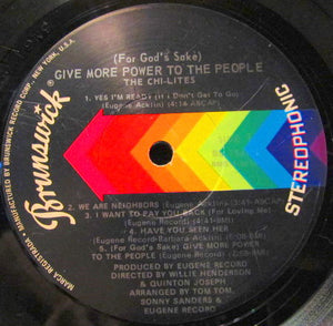 The Chi-Lites - (For God's Sake) Give More Power To The People