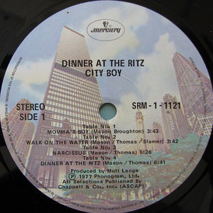 City Boy - Dinner At The Ritz - 1977