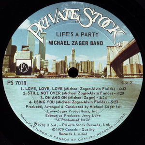 Michael Zager Band, The - Life's A Party - 1979