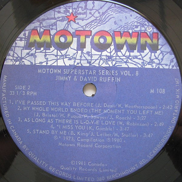 The Ruffin Brothers - Jimmy & David Ruffin