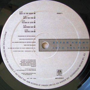 Bryan Adams - Into The Fire - 1987