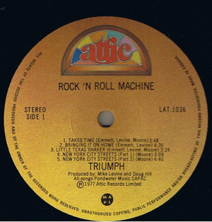 Triumph - Rock & Roll Machine - 1977