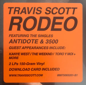Travis Scott - Rodeo Vinyl Record
