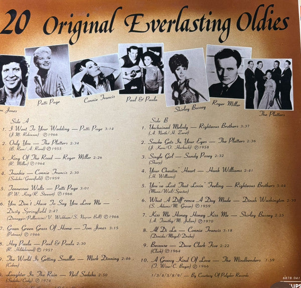 Various - 20 Original Everlasting Oldies