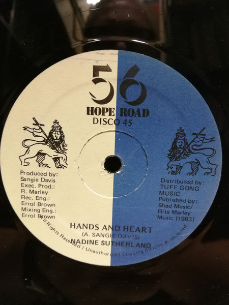 Nadine Sutherland - Until / Hands And Heart